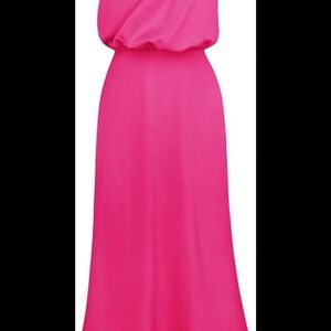 Vibrant Pink Maxi Dress
